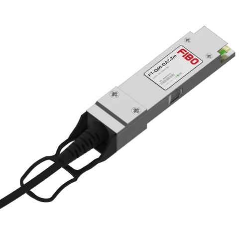 Кабель/ FIBO FT-Q40-DAC3m QSFP DAC модуль, медный кабель Belden, 3 метра фото 2