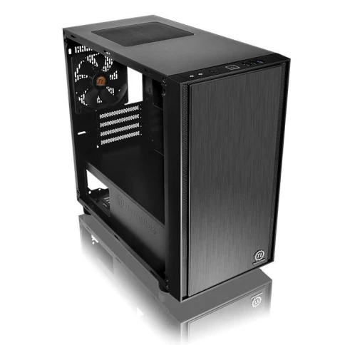 Корпус Thermaltake Versa H17 window черный без БП mATX 2xUSB2.0 1xUSB3.0 audio bott PSU фото 6