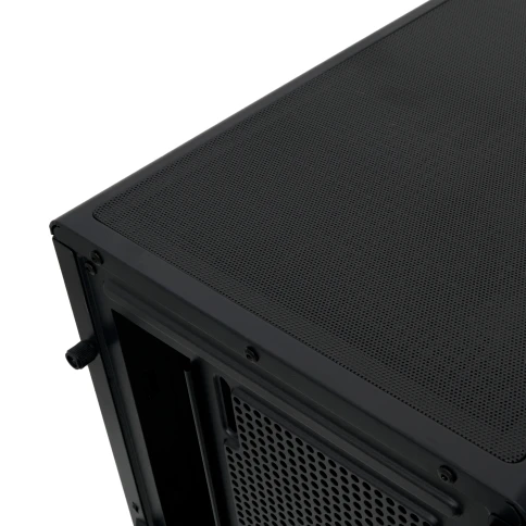 Корпус без блока питания/ Case HSPD F510, Panoramic Mid Tower, Black, TG, 0.5 SPCC, no fans ATX, mATX, mITX 180/280/160mm 1x2.5", 1x3.5", 7xPCI 1xUSB-A 3.0, 1xUSB-A 1.0 356x218x467mm фото 8