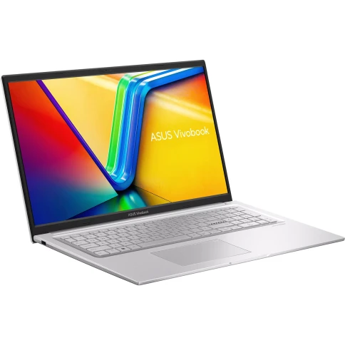 Ноутбук/ ASUS X1704VA-AU1107 17.3"(1920x1080 (матовый) IPS)/Intel Core 7 150U(1.8Ghz)/16384Mb/1024PCISSDGb/noDVD/Int:Shared/Cam/BT/WiFi/50WHr/war 1y/2.1kg/Cool Silver/DOS фото 4