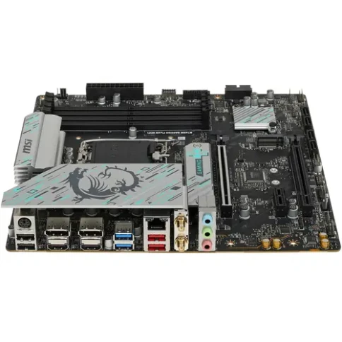 Материнская плата/ MB MSI INTEL B760 s1700, 4xDDR5(256GB), 2xHDMI 2.1/2xDP, 2xPCIe 4.0x16, 1xPCIe 3.0, 1xLAN (2.5GbE), Wi-Fi, BT, 4xSATA 6Gb/s, 2xM.2, 4xUSB 3.2, 2xUSB 2.0, 1xPS/2, mATX фото 6