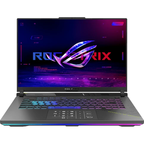 Ноутбук/ ASUS ROG Strix G16 G614PP-S5119 16"(2560x1600 (матовый, 240Hz) IPS)/AMD Ryzen 9 8940HX(4Ghz)/32768Mb/1024PCISSDGb/noDVD/Ext:nVidia GeForce RTX 5070(8192Mb)/Cam/BT/WiFi/90WHr/war 1y/2.5kg/Volt Green/DOS фото 1