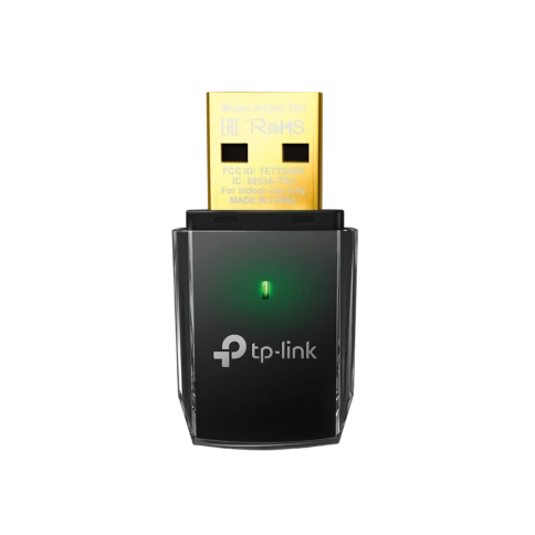 Адаптер Wi-Fi/ AC600 Dual Band Wireless USB 2.0 Adapter, 433Mbps at 5Ghz + 150Mbps at 2.4Ghz, 802.11ac/a/b/g/n, Адаптер Wi-Fi фото 1