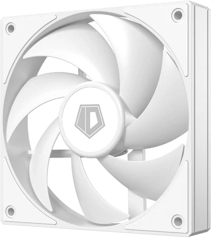 Вентилятор для корпуса ID-Cooling AF-125-W 120х120x25 белый 4-pin 30дБ Ret [AF-125-W] фото 5