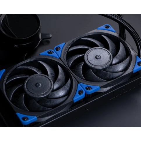 Кулер для корпуса/ Case Cooler Noctua NF-A12x25 PWM chromax.black.swap (120x120x25mm, 4-pin PWM, 60.09CFM, 22.6dBA, 2000RPM, Black) фото 9