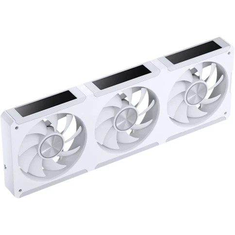 Система жидкостного охлаждения/ Water Cooling System JONSBO TF3-360SCW White (320W, 360mm, LED, White, ARGB/ Fans: 3x120mm, 62.4CFM, 37.3dBA, 2400RPM/ Pump height 63mm, 30dBA, 2500RPM, Rad thickness 27mm/ S: 1851, 1700, 1200, 115X, 2011, 1366, AM5, AM4) фото 7