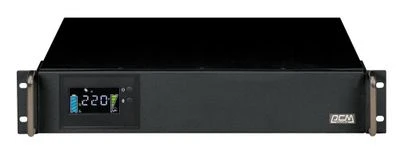 Источник бесперебойного питания Powercom King Pro RM KIN-3000AP LCD 2400Вт 3000ВА черный фото 1