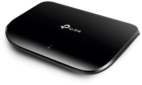Коммутатор/ 5-port Desktop Gigabit Switch, 5 10/100/1000M RJ45 ports, plastic case фото 3
