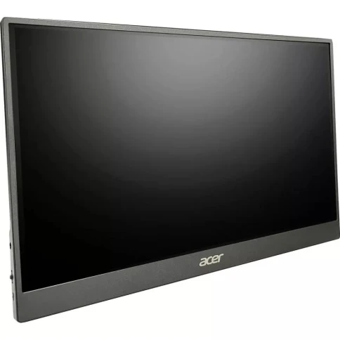 Монитор/ Acer PM161QJbmiuux 15,6'', UltraThin Black, 16:9, IPS, 1920x1080, 6ms, 250cd, 60Hz, mini HDMI, 2xType-C, Speakers 1Wx2, FreeSync, HDR 10, Vesa:100x100 фото 2