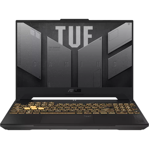Ноутбук/ ASUS TUF F17 FX707VJB-HX100 17.3"(1920x1080 (матовый, 144Hz) IPS)/Intel Core 5 210H(2.2Ghz)/16384Mb/512PCISSDGb/noDVD/Ext:nVidia GeForce RTX3050(6144Mb)/Cam/BT/WiFi/56WHr/war 1y/2.6kg/Mecha Gray/DOS фото 1