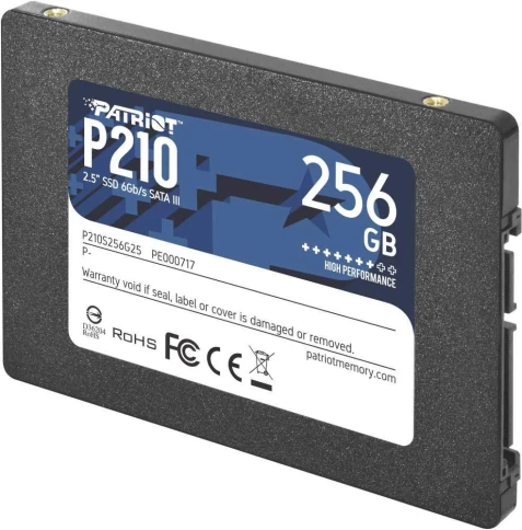 Твердотельный накопитель Patriot SATA-III 256GB P210S256G25 P210 2.5" [P210S256G25] фото 2