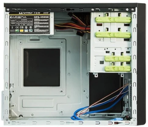 Корпус Chieftec XT-01B-OP черный mATX 2x80mm 2x120mm 2xUSB2.0 2xUSB3.0 audio bott PSU [XT-01B-OP] фото 2