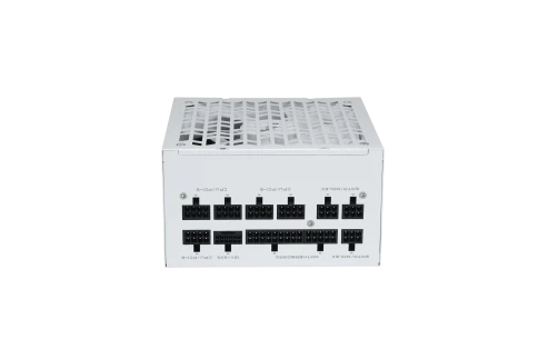 Блоки питания/ Power Supply SAMA G850 White (HAT-850yzB1G), 850W 80+ Gold (ATX, 3.1, PCIe 5.0, Full modular, 1x24(20+4)pin mesh 550mm, 2xCPU 8(4+4)pin 700mm, 2xPCIe*2 8(6+2)pin 550+150mm, 1x12VHPWR PCIe 5.1 12+4pin 600W 600mm, 3xSATA*3 450+150+150mm, 1xMO фото 3