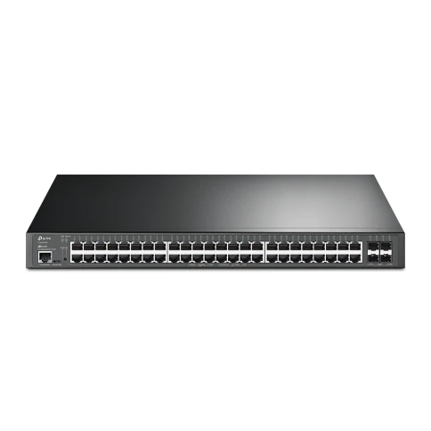 Коммутатор/ JetStream™ 48-Port Gigabit and 4-Port 10GE SFP+ L2+ Managed Switch with 48-Port PoE+ фото 2