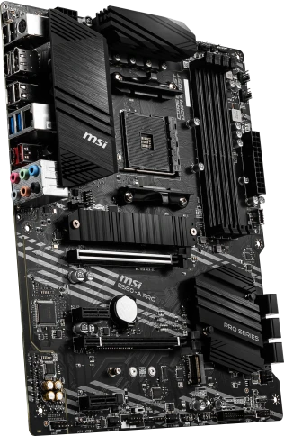Материнская плата/ MB MSI AMD B550 sAM4, 4xDDR4(128GB), HDMI 2.1/DP, 1xPCIe 4.0x16, 1xPCIe 3.0x16, 2xPCIe 3.0, 1xLAN, 6xSATA 6Gb/s, 2xM.2, 1xUSB-C, 3xUSB 3.2, 4xUSB 2.0, 1xPS/2, ATX фото 4