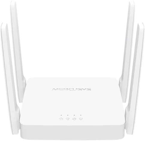 Маршрутизатор/ AC1200 dual-Band Gb Wi-Fi router, 1 10/100 Mbits WAN + 2 10/100 Mbits LAN , 4 5dBi external antennas фото 1