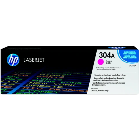 Тонер-картридж/ HP Color LaserJet CC533A Magenta Print Cartridge фото 1