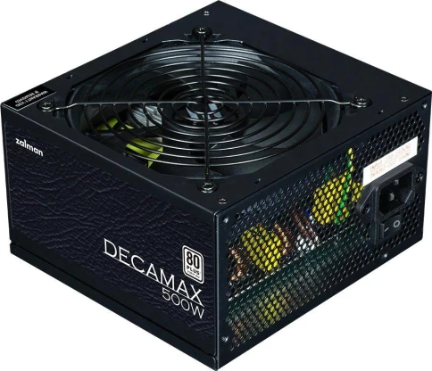 Блок питания Zalman ATX 500W ZM500-LX3 80+ (20+4pin) APFC 120mm fan 4xSATA RTL [ZM500-LX3] фото 1