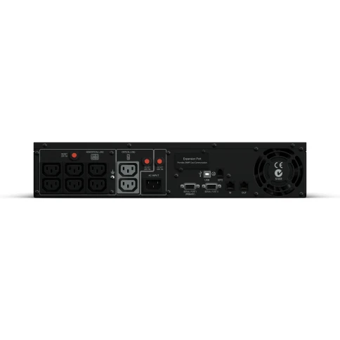 ИБП CyberPower PR1500ELCDRT2U, Rackmount, Line-Interactive, 1500VA/1350W, 8 IEC-320 С13 розеток, USB&Serial, RJ11/RJ45, SNMPslot, LCD дисплей, Black, 0.5х0.6х0.3м., 30.2кг./ UPS Line-Interactive CyberPower PR1500ELCDRT2U 1500VA/1350W USB/RS-232/Dry/EP фото 4