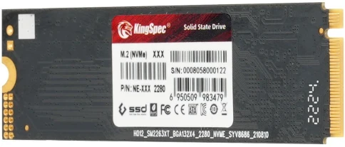 Твердотельный накопитель Kingspec PCIe 3.0 x4 2TB NE-2TB M.2 2280 [NE-2TB] фото 4