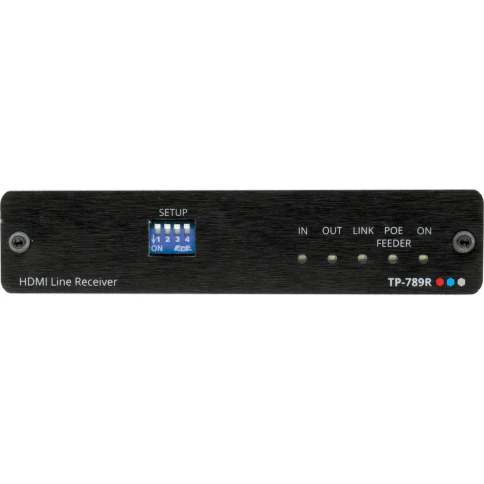 TP-789R Приемник HDMI, RS-232, ИК по витой паре HDBaseT; поддержка 4К60 4:2:0, PoE [50-80506090]/ TP-789R [50-80506090] фото 1