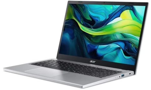 Ноутбук/ ACER Aspire Go AG15-21PT-R5GQ  15.6"(1920x1080 (матовый) IPS)/Touch/AMD Ryzen 5 7520U(2.8Ghz)/8192Mb/512PCISSDGb/noDVD/Int:UMA/Cam/BT/WiFi/50WHr/war 1y/1.8kg/Silver/Win11Home фото 3