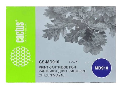 -/ Картридж матричный Cactus CS-MD910 черный для Citizen MD-910 фото 1