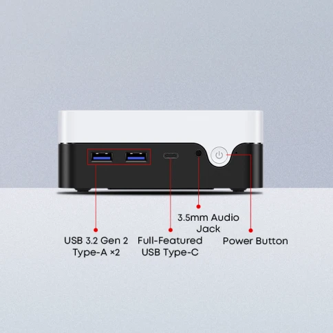 Компьютер/ Chuwi LarkBox X  Intel Core i3 1220P(1.5Ghz)/8192Mb/256SSDG фото 3