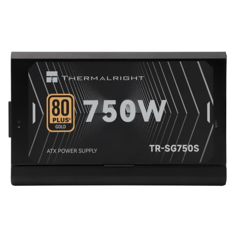 Блок питания 750W/ Power Supply Thermalright, 750W 80+ Gold (ATX, 3.1, PCIe 5.1, Non-modular, 1x24(20+4)pin, 1xCPU 8(4+4)pin, 2xPCIe*2 8(6+2)pin, 5xSATA3, 1x12+4pin (12VHPWR PCIe 5.1 12+4pin 600mm), 3xMOLEX4pin, Active, 120x120mm, 150x140x86mm, APFC, blac фото 4