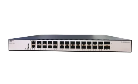 Коммутатор/ Управляемый L3 коммутатор, 24х10GBase-X SFP+, 2х100GBase-X QSFP28, консольный порт RJ-45, комплект для установки в 19" стойку фото 1