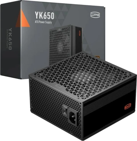 Блок питания PcCooler ATX 650W P5-YK650-B1F 80+ bronze (20+4pin) APFC 120mm fan 6xSATA Cab Manag RTL [P5-YK650-B1FWBK1-EU] фото 6