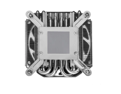 Кулер для процессора ПК/ CPU Cooler Foxline DB32i (125W, 4-pin PWM, 32mm, Al/Cu, 4x6mm, 1x90mm, 41.46CFM, 33dBA, 3400RPM, S: 1851/1700/1200/115X, Black) фото 3
