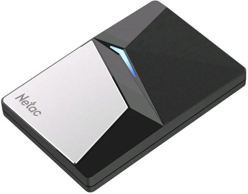Накопитель SSD Netac USB-C 2000Gb NT01Z7S-002T-32BK Z7S 2.5" черный фото 3
