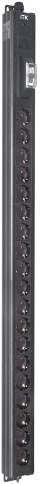 ITK BASE PDU PV0111 25U 1ф 16А 19SCHUKO 2,6м SCHUKO фото 1