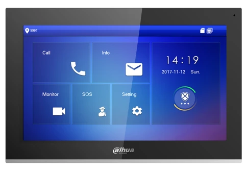 Монитор видеодомофона DAHUA IP 10 дюймовый DH-VTH5441G фото 1