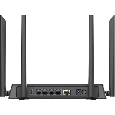 маршрутизатор/ DIR-841/GF,DIR-841/GFRU AC1200 Wi-Fi Router, 1000Base-X SFP WAN, 4x100Base-TX LAN, 4x5dBi external antennas фото 4