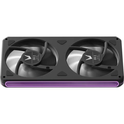 Вентилятор для корпуса Formula Air Fusion 2 ARGB 240х120x28 черный 4-pin (AIR FUSION 2 BK) Ret фото 4