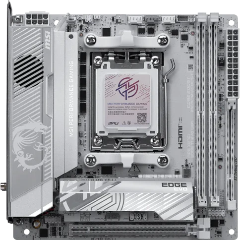 Материнская плата/ MPG X870I EDGE TI EVO WIFI фото 1
