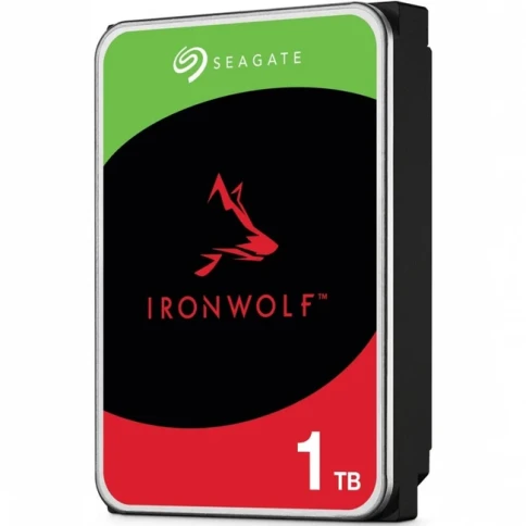 Жесткий диск/ HDD Seagate SATA IRONWOLF 1TB 5400rpm 256Mb 1 year warranty (replacement ST1000VN002, ST1000DM014, WD10EFRX, WD10EZEX) фото 3
