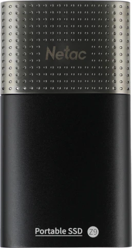 Накопитель SSD Netac USB-C 500Gb NT01Z9-500G-32BK Z9 1.8" черный фото 2