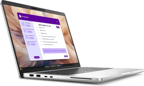Ноутбук Dell Pro 14 Plus Core Ultra 7 265U 16Gb SSD1Tb Intel Graphics 14" WVA FHD+ (1920x1200) Linux grey WiFi BT Cam (PRO14PL-5655) фото 1