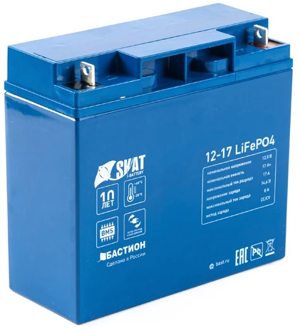647 Skat i-Battery 12-17 LiFePo4, 12 В, 17 Ач фото 1