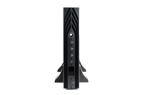 8756 Источник бесперебойного питания SKAT-UPS 3000-RACK-ON-6x9, 3000ВА, 2700 Вт, online, 2U, АКБ 12В/9Ач х 6 шт, RS 232, USB, EPO, 2хSchuko, 1хС19, ШхГхВ440х605х88, масса 30.4кг фото 3