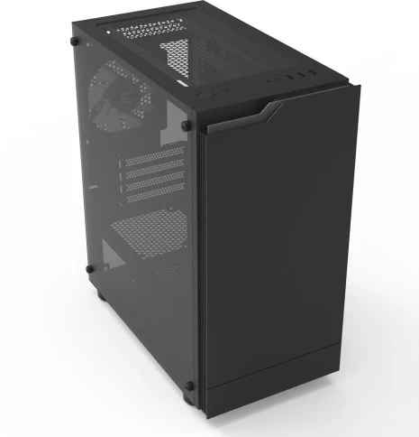 Корпус Zalman ZM-T4 Plus черный mATX 6x120mm 1x140mm 1xUSB2.0 2xUSB3.0 audio bott PSU [ZM-T4 PLUS] фото 4
