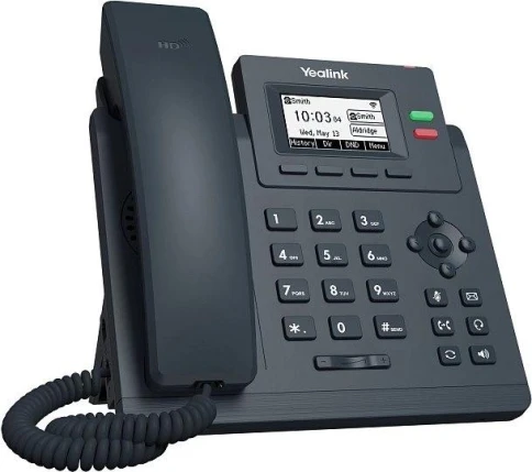 Телефон IP Yealink SIP-T31W черный фото 3