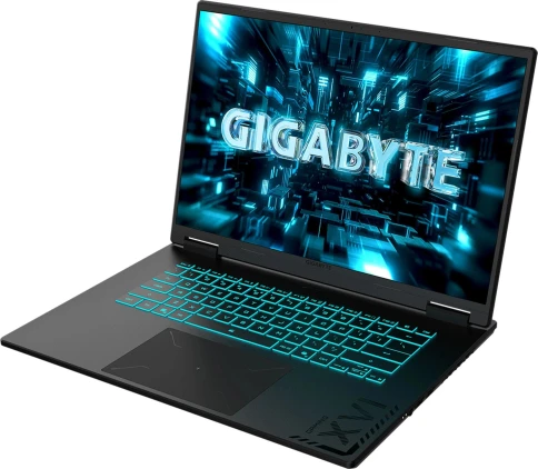 Ноутбук Gigabyte Gaming A16 Pro Core 7 240H 32Gb SSD1Tb NVIDIA GeForce RTX5080 16Gb 16" IPS WUXGA (2560x1600) без ОС black WiFi BT Cam (DYHG5KZCC4SD) фото 6