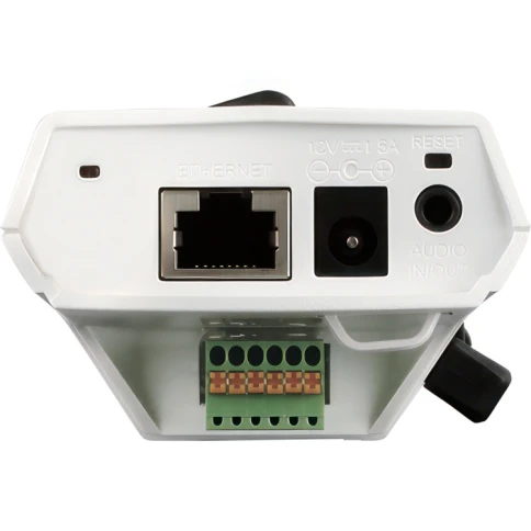 Сетевая камера/ 1MP PoE Box Camera, 1280x800, H.264, 4.2x optical zoom, microSD, 2-way audio, ONVIF, w/o power adapter фото 3