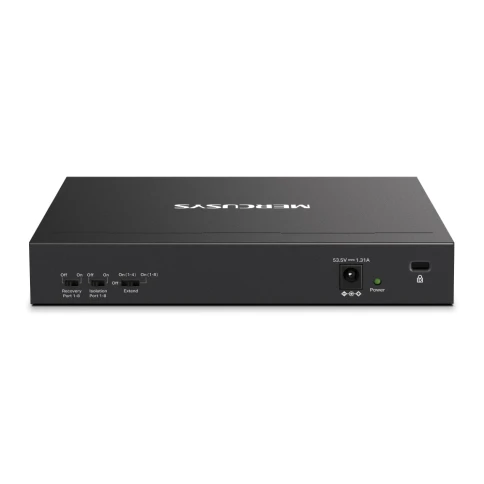 Коммутатор/ 8-Port 10/100Mbps + 2-Port Gigabit Desktop Switch with 8-Port PoE+ фото 3