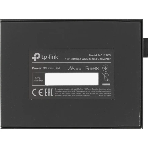 Конвертер/ 10/100Mbps RJ45 to 100Mbps single-mode SC fiber Converter, Full-duplex,Tx:1310nm, Rx:1550nm,  up to 20Km фото 6