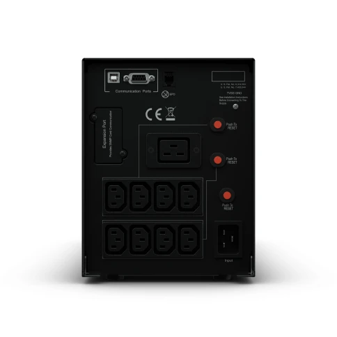 ИБП CyberPower PR2200ELCDSL, Line-Interactive, 2200VA/1980W, 8 IEC-320 С13, 1 IEC C19 розеток, USB&Serial, SNMPslot, LCD дисплей, Black, 0.5х0.6х0.3м., 28.4кг., замена для АРС SMC2000I, SMC2000I-RS и SMT2200I/ UPS Line-Interactive CyberPower PR2200ELC фото 5